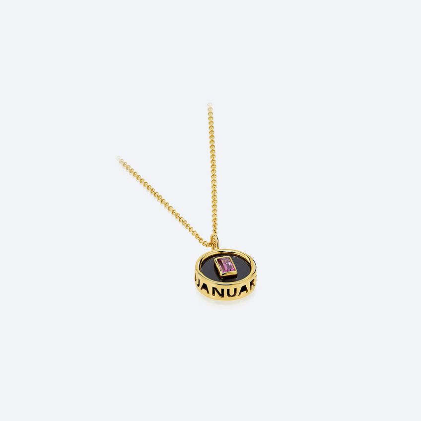 Pendente Birthstone Janeiro