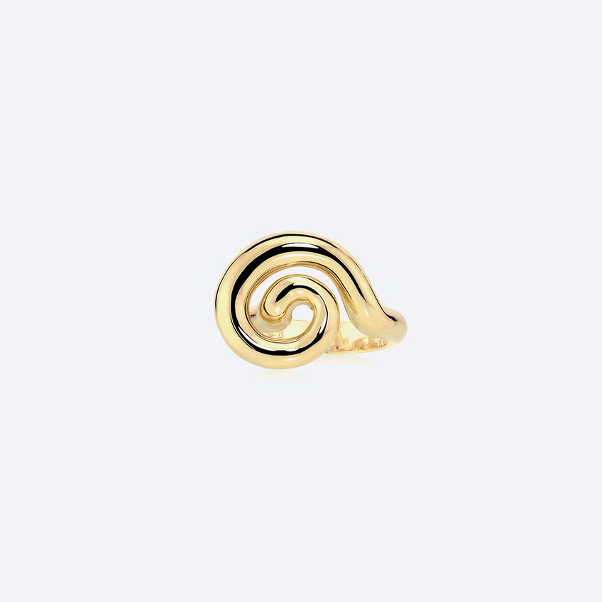 Anel "S" Ouro