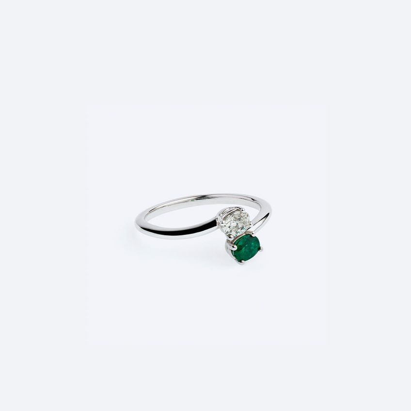 Anel Everlasting Esmeralda