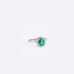 Anel Chuveiro Esmeralda Ouro Branco-1760466385947