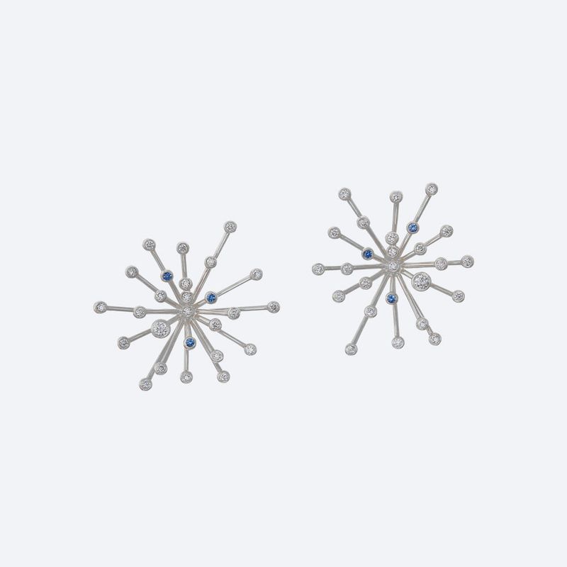 Brincos Sparkle Ouro Branco-1761146307062